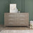 Child Craft Kieran 6-Drawer Dresser - Crescent Grey