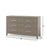 Child Craft Kieran 6-Drawer Dresser - Crescent Grey