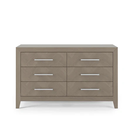Child Craft Kieran 6-Drawer Dresser - Crescent Grey