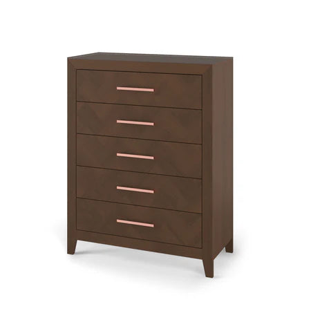 Child Craft Kieran 5-Drawer Chest - Toasted Chestnut