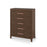 Child Craft Kieran 5-Drawer Chest - Toasted Chestnut