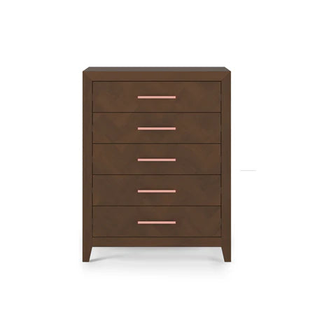 Child Craft Kieran 5-Drawer Chest - Toasted Chestnut