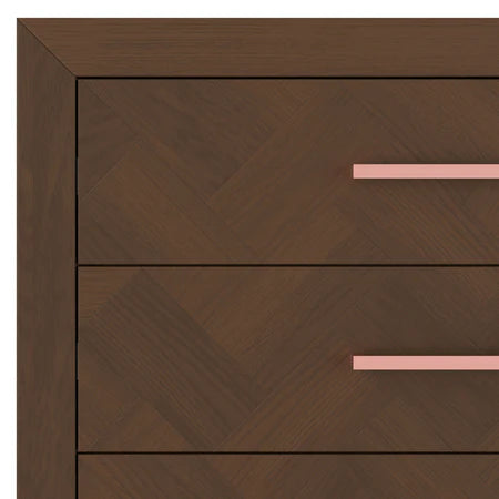 Child Craft Kieran 5-Drawer Chest - Toasted Chestnut