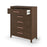Child Craft Kieran 5-Drawer Chest - Toasted Chestnut