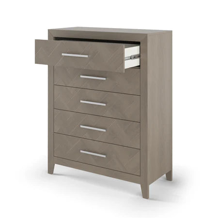 Child Craft Kieran 5-Drawer Chest - Crescent Grey