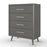 Child Craft Cranbrook 4-Drawer Chest - Lunar Grey