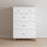 Child Craft Soho 4-Drawer Chest - White/Natural