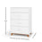Child Craft Soho 4-Drawer Chest - White/Natural