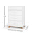 Child Craft Soho 4-Drawer Chest - White/Natural