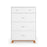 Child Craft Soho 4-Drawer Chest - White/Natural