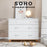 Child Craft Soho 3-Drawer Dresser - White/Natural