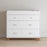 Child Craft Soho 3-Drawer Dresser - White/Natural
