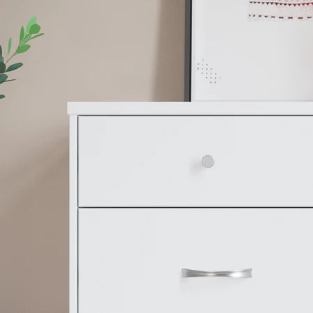 Child Craft Soho 3-Drawer Dresser - White/Natural
