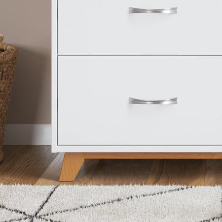 Child Craft Soho 3-Drawer Dresser - White/Natural