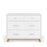 Child Craft Soho 3-Drawer Dresser - White/Natural