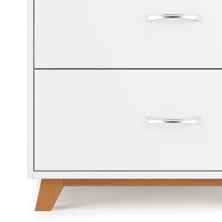 Child Craft Soho 3-Drawer Dresser - White/Natural