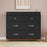 Child Craft Soho 3-Drawer Dresser - Ebony