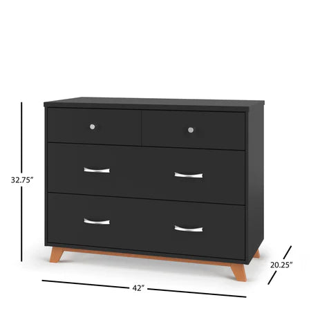 Child Craft Soho 3-Drawer Dresser - Ebony