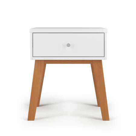 Child Craft Soho Night Stand - White/Natural