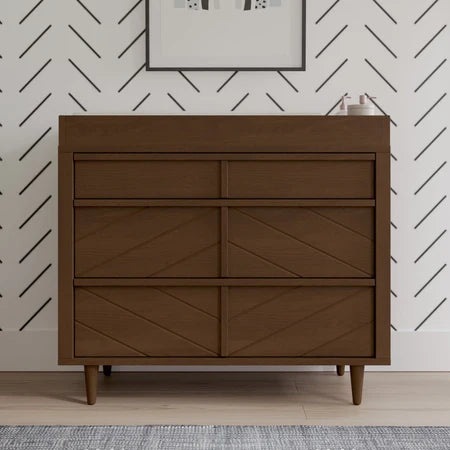 Child Craft Surrey Hill 3-Drawer Dresser - Toasted Chestnut