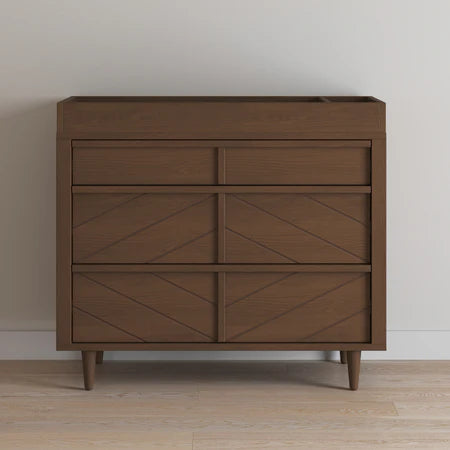Child Craft Surrey Hill 3-Drawer Dresser - Toasted Chestnut