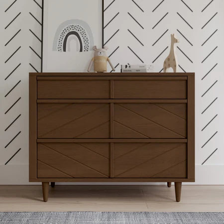 Child Craft Surrey Hill 3-Drawer Dresser - Toasted Chestnut
