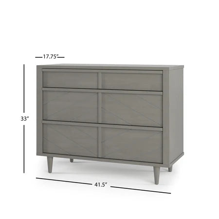 Child Craft Surrey Hill 3-Drawer Dresser - Lunar Grey
