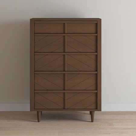 Child Craft Surrey Hill 5-Drawer Chest - Toasted Chestnut