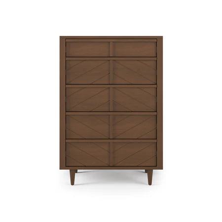 Child Craft Surrey Hill 5-Drawer Chest - Toasted Chestnut