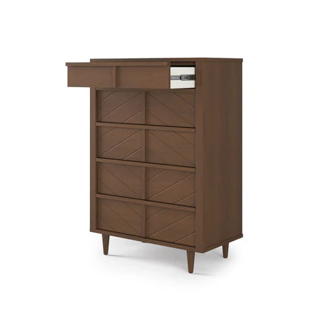Child Craft Surrey Hill 5-Drawer Chest - Toasted Chestnut
