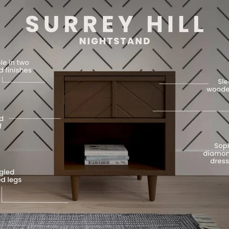 Child Craft Surrey Hill Night Stand - Toasted Chestnut