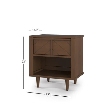 Child Craft Surrey Hill Night Stand - Toasted Chestnut
