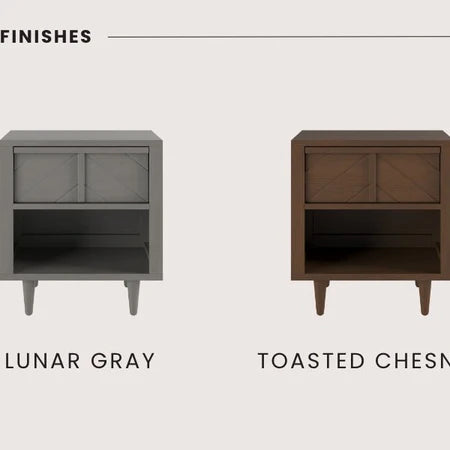 Child Craft Surrey Hill Night Stand - Lunar Grey