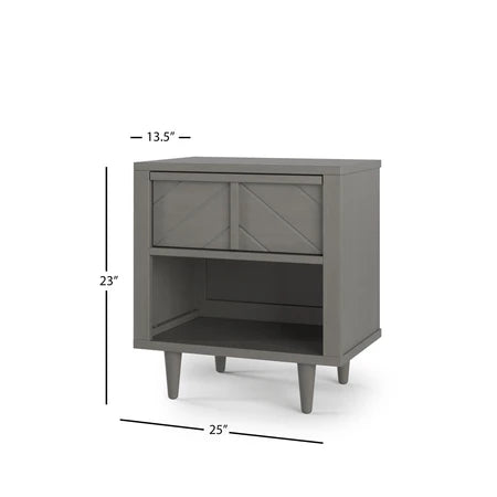 Child Craft Surrey Hill Night Stand - Lunar Grey