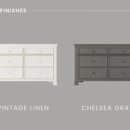 Child Craft Westgate 6-Drawer Dresser - Chelsea Grey