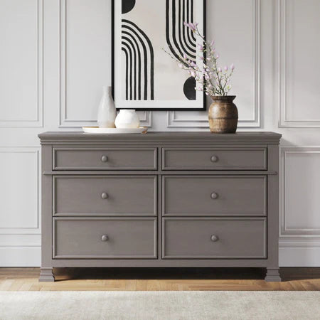 Child Craft Westgate 6-Drawer Dresser - Chelsea Grey