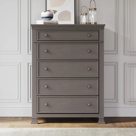 Child Craft Westgate 5-Drawer Chest - Chelsea Grey