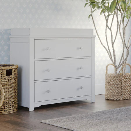 Child Craft Harmony 3-Drawer Dresser - Matte White