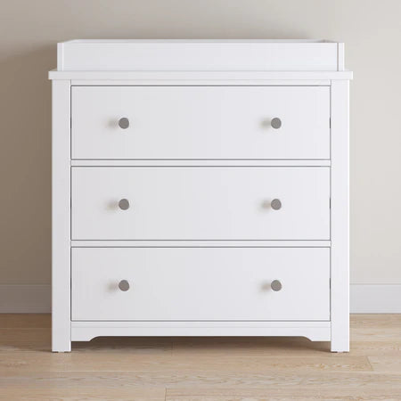 Child Craft Harmony 3-Drawer Dresser - Matte White