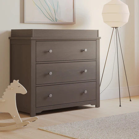 Child Craft Harmony 3-Drawer Dresser - Dapper Grey