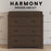 Child Craft Harmony 3-Drawer Dresser - Brushed Truffle