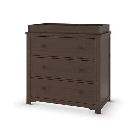 Child Craft Harmony 3-Drawer Dresser - Brushed Truffle