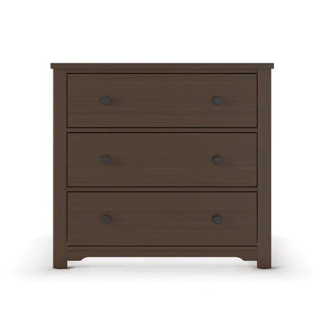 Child Craft Harmony 3-Drawer Dresser - Brushed Truffle