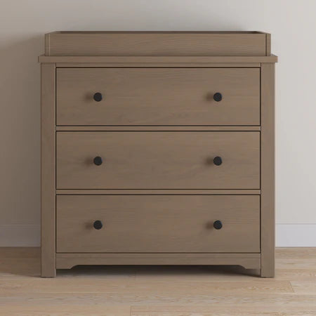 Child Craft Harmony 3-Drawer Dresser - Dusty Heather