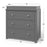 Child Craft Harmony 3-Drawer Dresser - Cool Grey