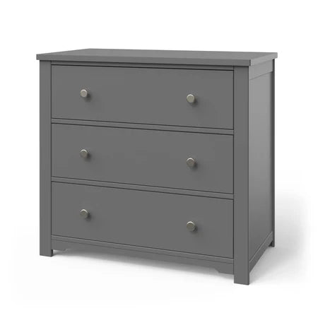 Child Craft Harmony 3-Drawer Dresser - Cool Grey