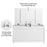Child Craft Harmony Toy Box - Matte White