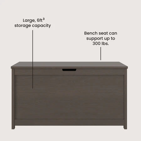Child Craft Harmony Toy Box - Dapper Grey