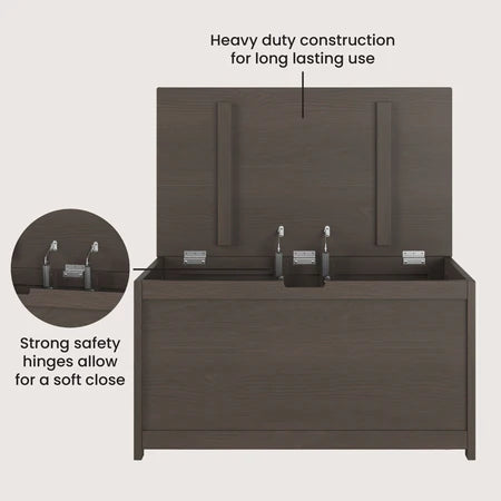 Child Craft Harmony Toy Box - Dapper Grey