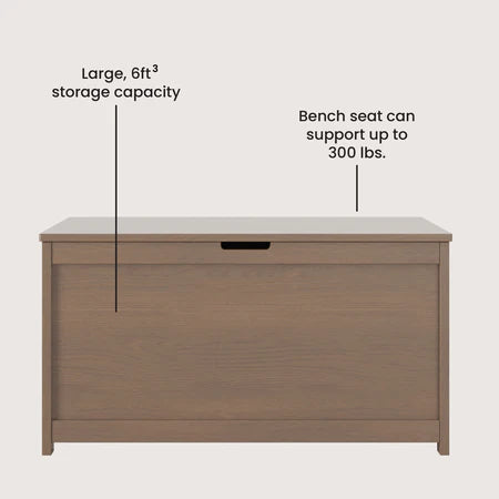 Child Craft Harmony Toy Box - Dusty Heather